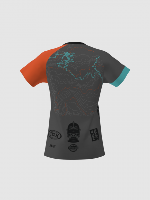 Podiumwear Women's Silver Short Sleeve MTB Jersey