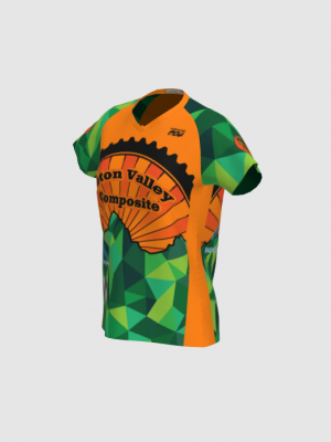 Podiumwear Women's Silver Short Sleeve MTB Jersey - NEW FABRIC 2025!