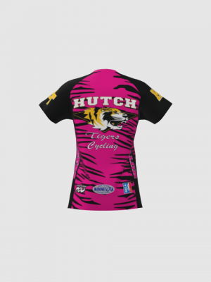 Podiumwear Women's Silver Short Sleeve MTB Jersey - NEW FABRIC 2025!