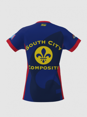 Podiumwear Women's Silver Short Sleeve MTB Jersey - NEW FABRIC 2025!