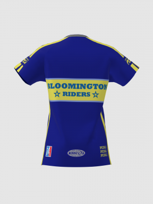 Podiumwear Women's Silver Short Sleeve MTB Jersey - NEW FABRIC 2025!