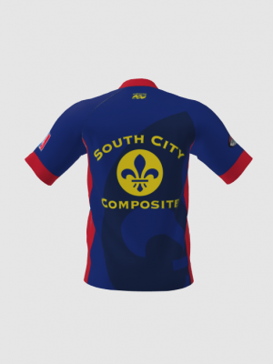 Podiumwear Men's Silver Short Sleeve MTB Jersey - New Fabric 2025!