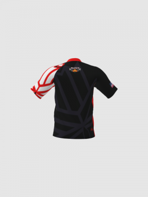 Podiumwear Men's Silver Short Sleeve MTB Jersey - New Fabric 2025!
