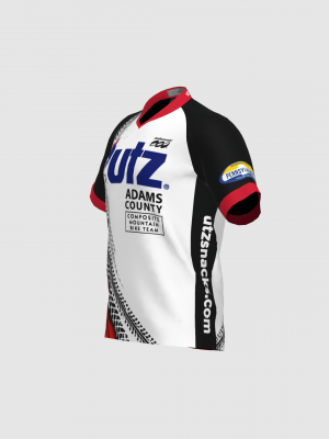 Podiumwear Men's Silver Short Sleeve MTB Jersey