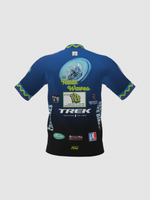 Podiumwear Men's Silver Short Sleeve MTB Jersey - New Fabric 2025!
