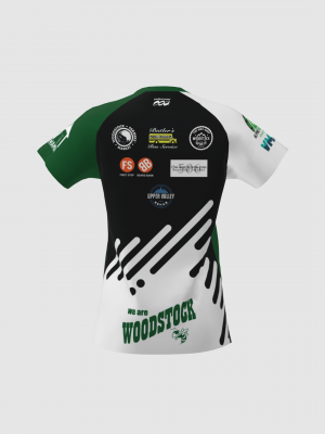 Podiumwear Women's Silver Short Sleeve MTB Jersey - NEW FABRIC 2025!