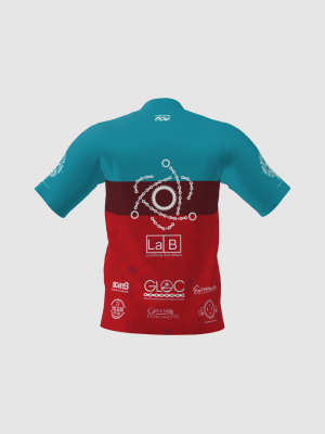 Podiumwear Men's Silver Short Sleeve MTB Jersey - New Fabric 2025!