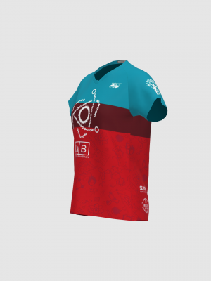 Podiumwear Women's Silver Short Sleeve MTB Jersey - NEW FABRIC 2025!