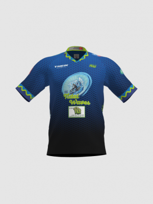 Podiumwear Men's Silver Short Sleeve MTB Jersey - New Fabric 2025!