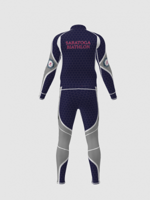 Podiumwear Unisex Gold Two-Piece Race Suit