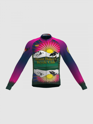 Podiumwear Men's Gold Merino Wool Long Sleeve Jersey