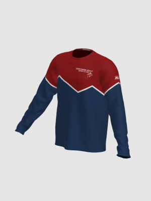 Podiumwear Unisex Silver Long Sleeve Tech Tee - New Fabric 2025!