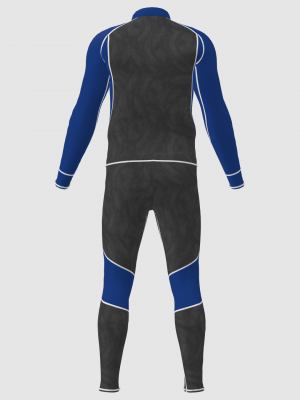 Podiumwear Unisex Gold Two-Piece Race Suit