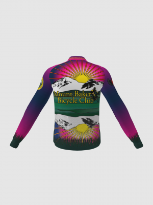Podiumwear Men's Gold Merino Wool Long Sleeve Jersey