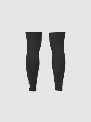 Podiumwear Dyed Black Legwarmers