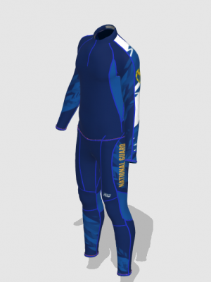 Podiumwear Unisex Gold Two-Piece Race Suit