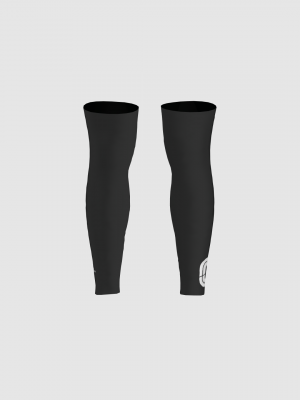 Podiumwear Dyed Black Legwarmers