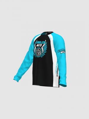 Podiumwear Unisex Silver Long Sleeve Tech Tee - New Fabric 2025!