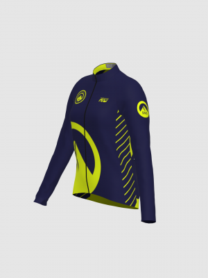 Podiumwear Women's Silver Long Sleeve Jersey