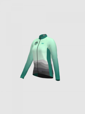 Podiumwear Women's Silver Long Sleeve Jersey
