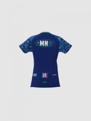 Podiumwear Women's Silver Short Sleeve MTB Jersey - NEW FABRIC 2025!