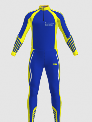 Podiumwear Unisex Bronze Two-Piece Race Suit