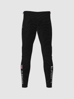 Podiumwear Unisex Gold Warm Up Pants