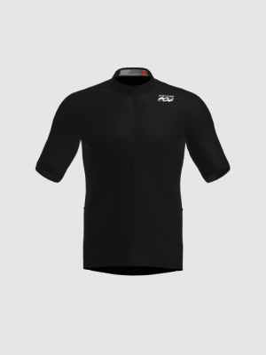 Podiumwear Men's Silver Full Zip Jersey