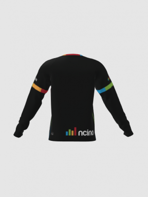 Podiumwear Unisex Silver Long Sleeve Tech Tee - New Fabric 2025!