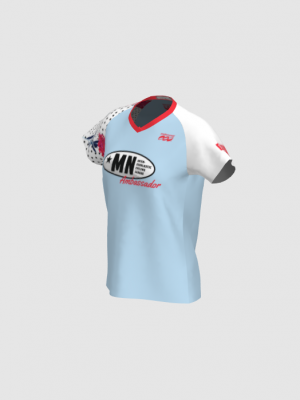 Podiumwear Women's Silver Short Sleeve MTB Jersey - NEW FABRIC 2025!