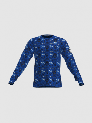 Podiumwear Unisex Silver Long Sleeve Tech Tee - New Fabric 2025!