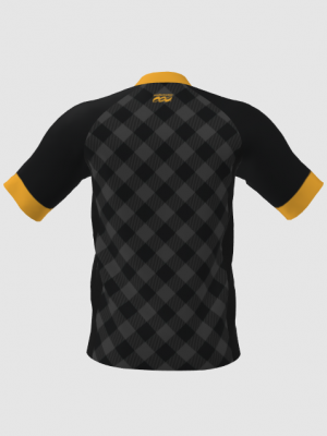 Podiumwear Men's Silver Short Sleeve MTB Jersey - New Fabric 2025!