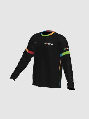 Podiumwear Unisex Silver Long Sleeve Tech Tee - New Fabric 2025!