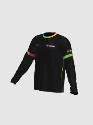 Podiumwear Unisex Silver Long Sleeve Tech Tee