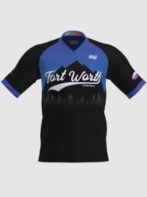 Podiumwear Men's Silver Short Sleeve MTB Jersey - New Fabric 2025!