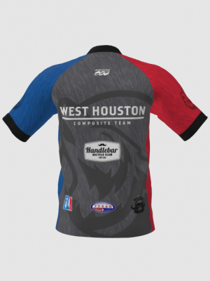 Podiumwear Men's Silver Short Sleeve MTB Jersey - New Fabric 2025!