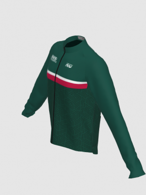 Podiumwear Men's Silver Long Sleeve Jersey