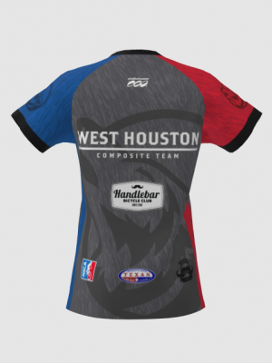 Podiumwear Women's Silver Short Sleeve MTB Jersey - NEW FABRIC 2025!