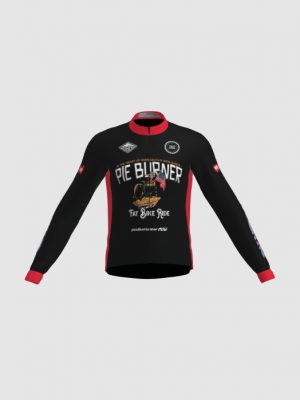 Podiumwear Men's Gold Merino Wool Long Sleeve Jersey