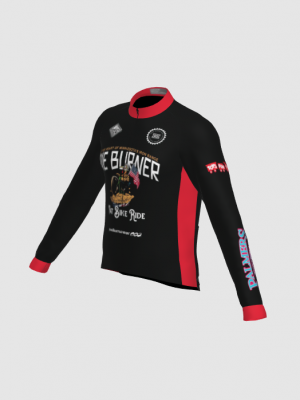 Podiumwear Men's Gold Merino Wool Long Sleeve Jersey