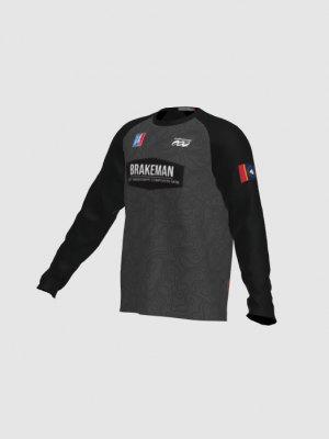 Podiumwear Unisex Silver Long Sleeve Tech Tee - New Fabric 2025!