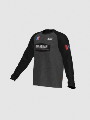 Podiumwear Unisex Silver Long Sleeve Tech Tee