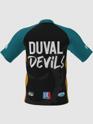 Podiumwear Men's Silver Short Sleeve MTB Jersey - New Fabric 2025!