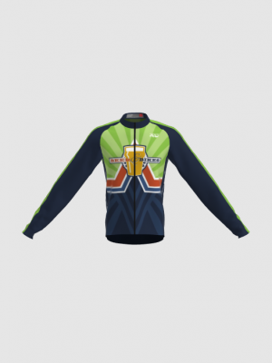 Podiumwear Men's Silver Long Sleeve Jersey