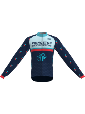 Podiumwear Men's Silver Long Sleeve Jersey