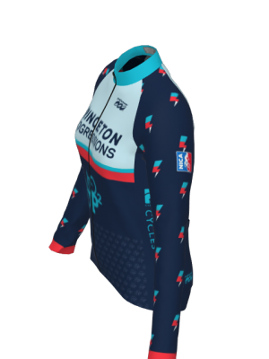 Podiumwear Women's Silver Long Sleeve Jersey