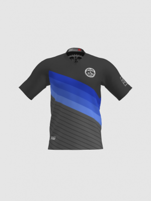 Podiumwear Men's Silver Short Sleeve MTB Jersey