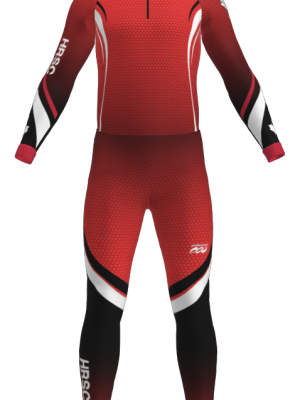 Podiumwear Unisex Bronze Two-Piece Race Suit