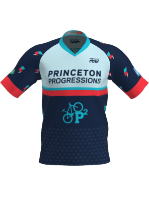 Podiumwear Men's Silver Short Sleeve MTB Jersey - New Fabric 2025!