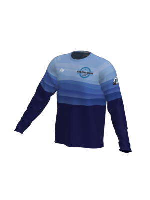 Podiumwear Unisex Silver Long Sleeve Tech Tee - New Fabric 2025!